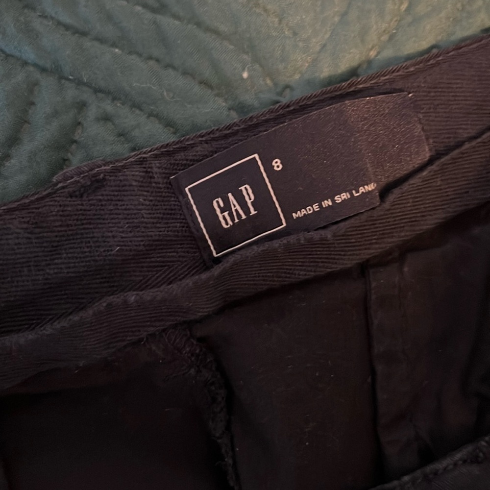 Gap Straight Leg Navy Pants Size 8, EUC - Picture 7 of 9